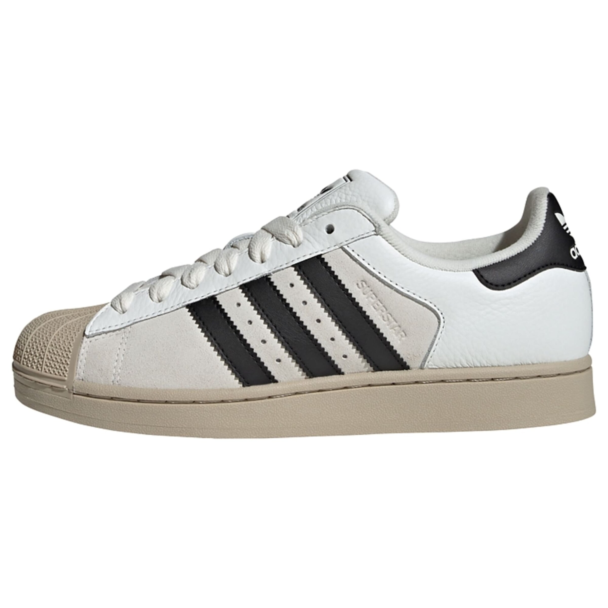 ADIDAS ORIGINALS - Sapatilhas baixas 'Superstar II' em branco: frente
