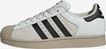 ADIDAS ORIGINALS - Sapatilhas baixas 'Superstar II' em branco: frente