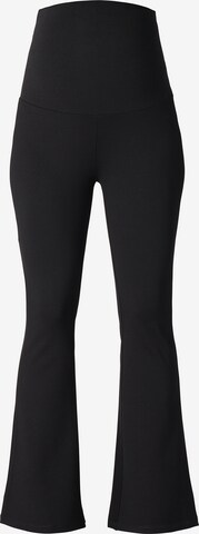 Supermom Flared Trousers in Black