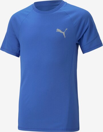 T-Shirt fonctionnel PUMA en bleu : devant