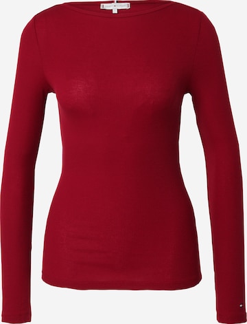 TOMMY HILFIGER - Camiseta en rojo: frente