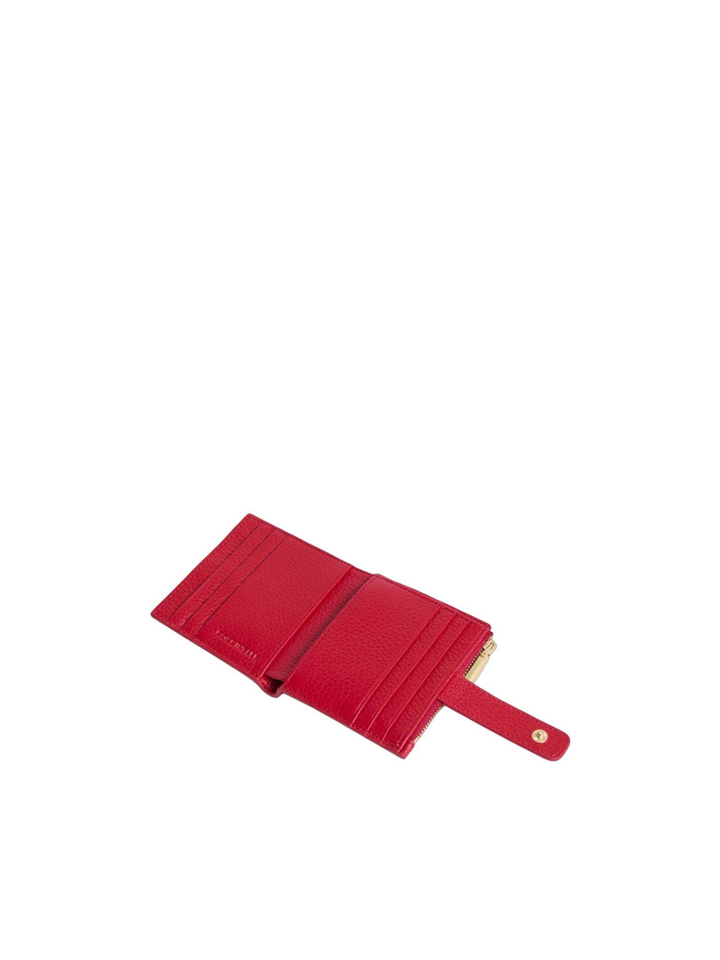 Coccinelle Portemonnaie 'COCCINELLE METALLIC 26 3'‌‌‌‌‌‌ in Rot