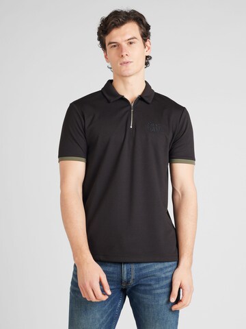 Tricou de la BURTON MENSWEAR LONDON pe negru: față