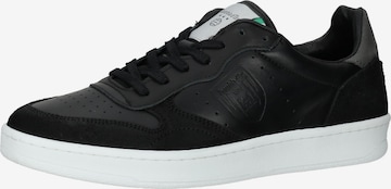 Baskets basses PANTOFOLA D'ORO en noir : devant