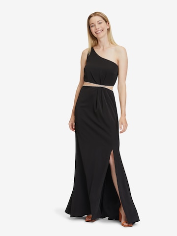 Robe de soirée Vera Mont en noir : devant