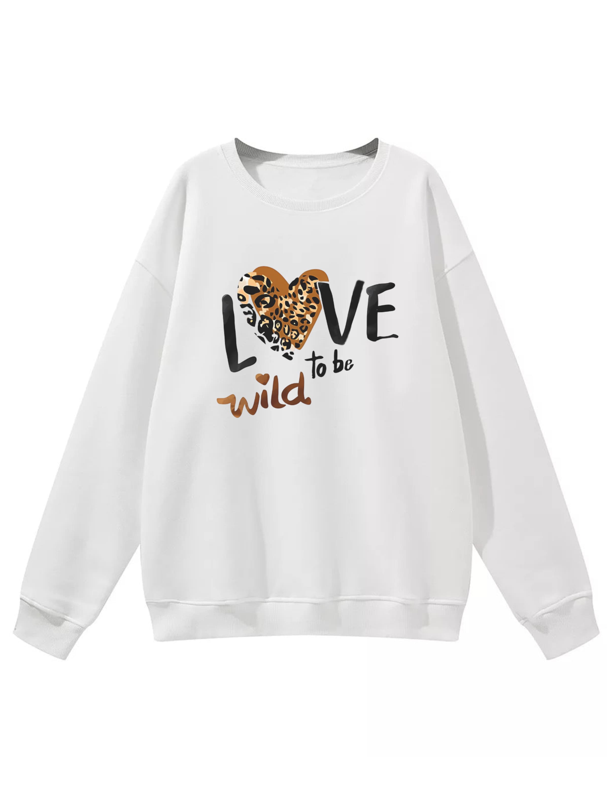 GORHEY Sweatshirt‌ in Weiß