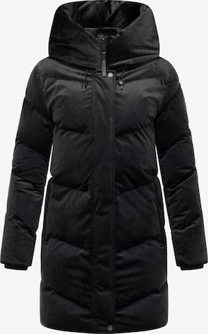Manteau d’hiver 'Avelin' Ragwear en noir : devant