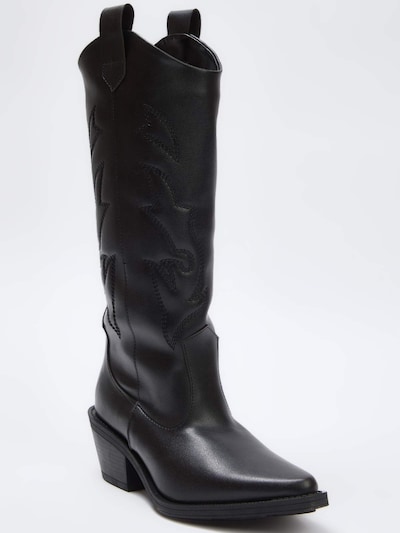 fekete Trendyol Cowboy csizmák, Termék nézet