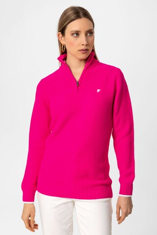 Pullover 'DINA' di DENIM CULTURE in rosa: frontale