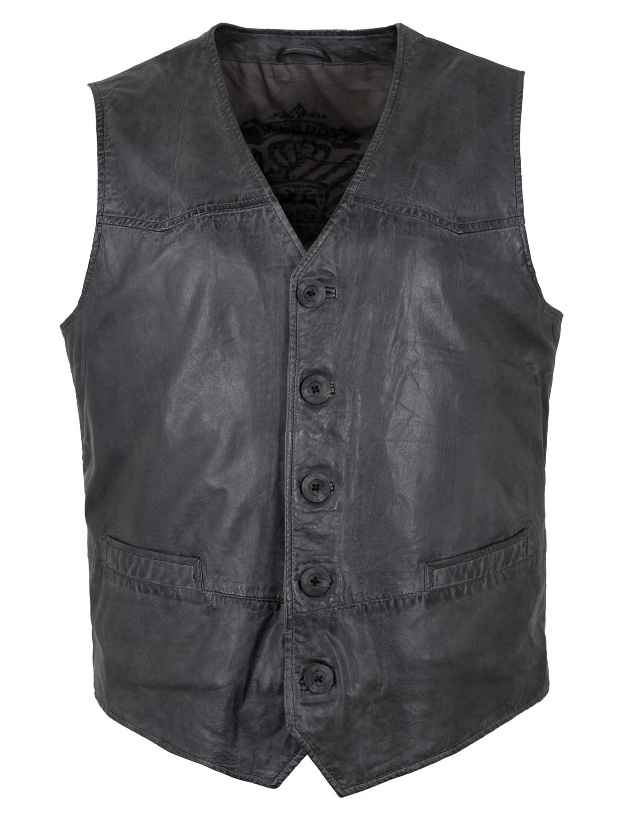 MADDOX Vest 'Emilio' in Grey: front