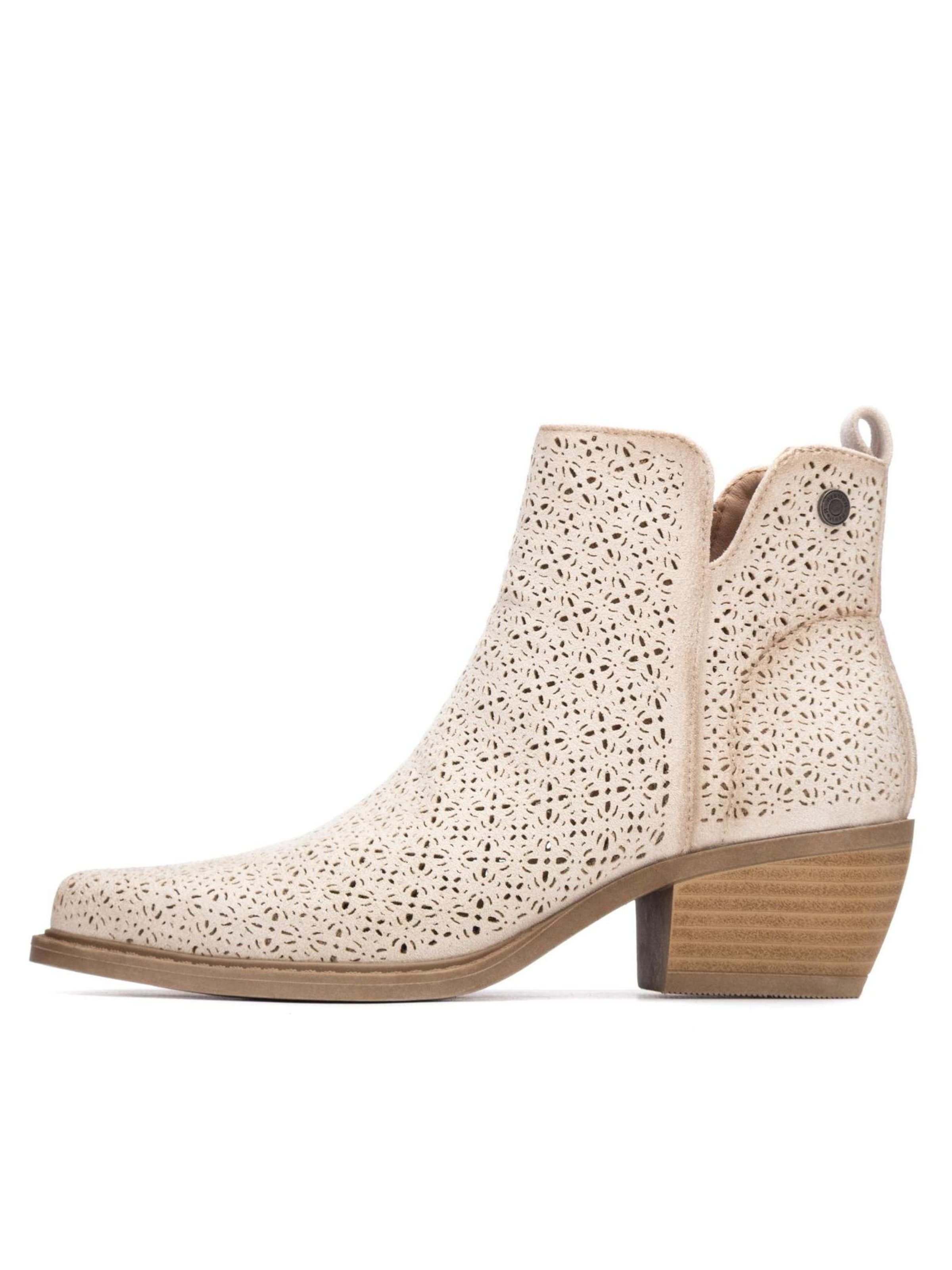 Refresh Ankle Boots in Grey: front