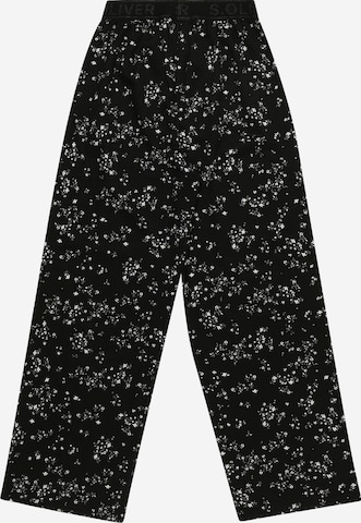 s.Oliver Wide leg Broek in Zwart