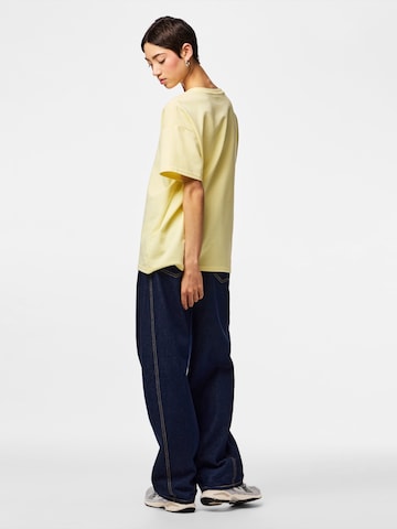 PIECES Shirt 'PCSkylar' in Yellow