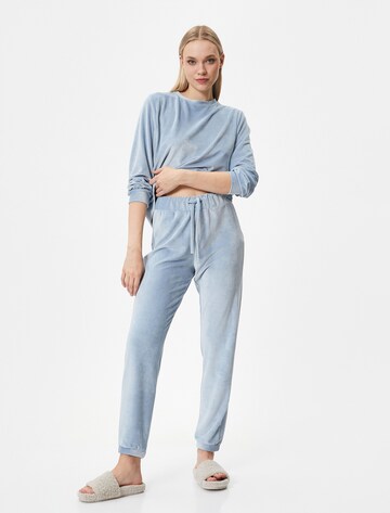 Koton Regular Broek in Blauw