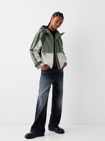 Bershka Between-season jacket in Green