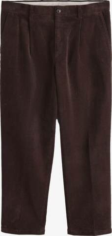 Loosefit Pantalon à pince Next en marron : devant