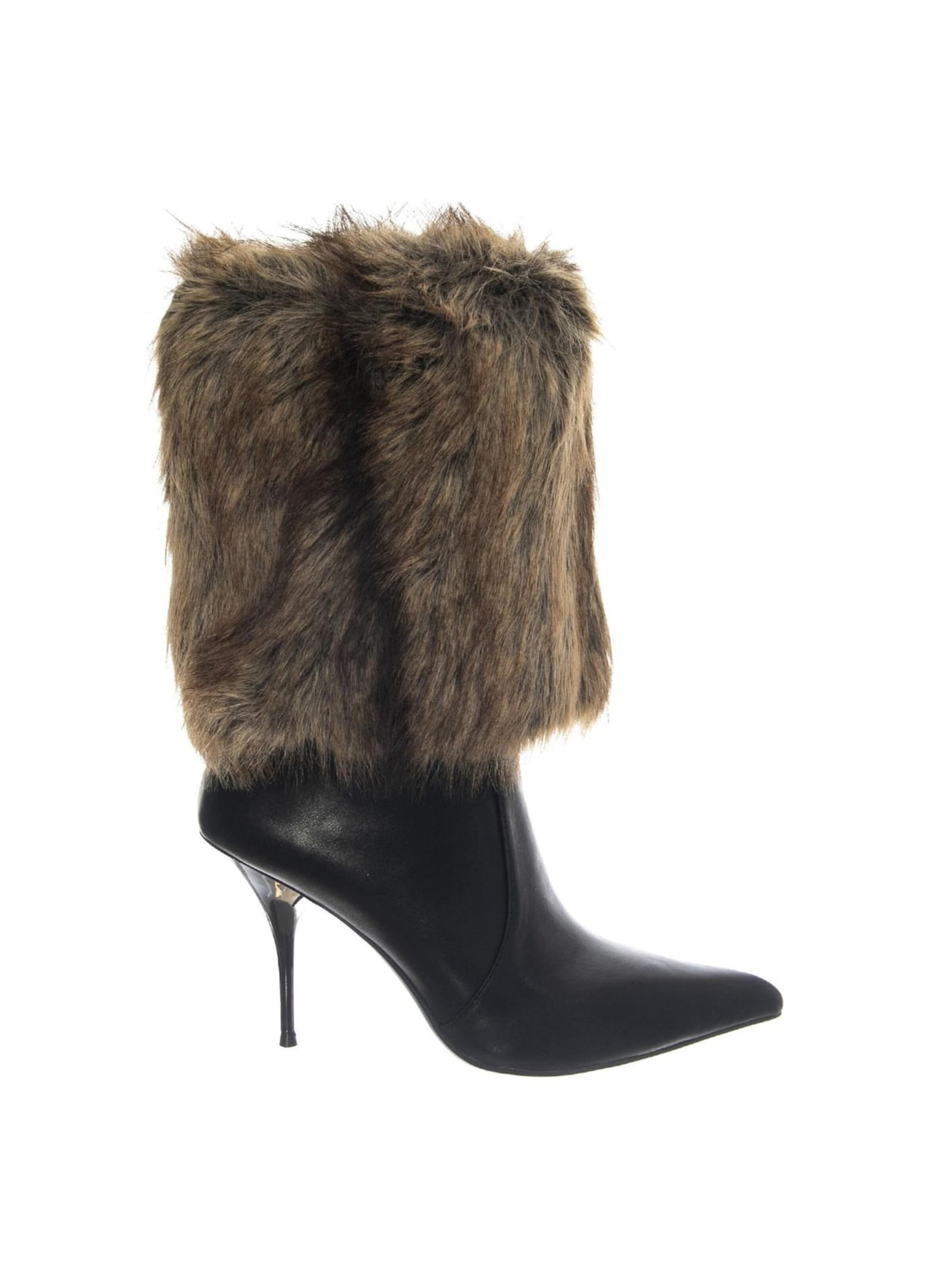 Bottes Jeffrey Campbell en noir : devant