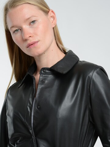 Maze Between-seasons coat in Black