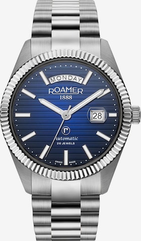 Roamer Analoguhr 'Primeline' in Blau: Vorderseite