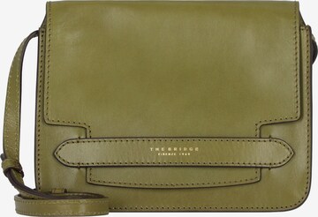 The Bridge Crossbody Bag in Green: front