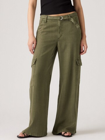 LEVI'S ® Baggy Jeans in Grün: Vorderseite