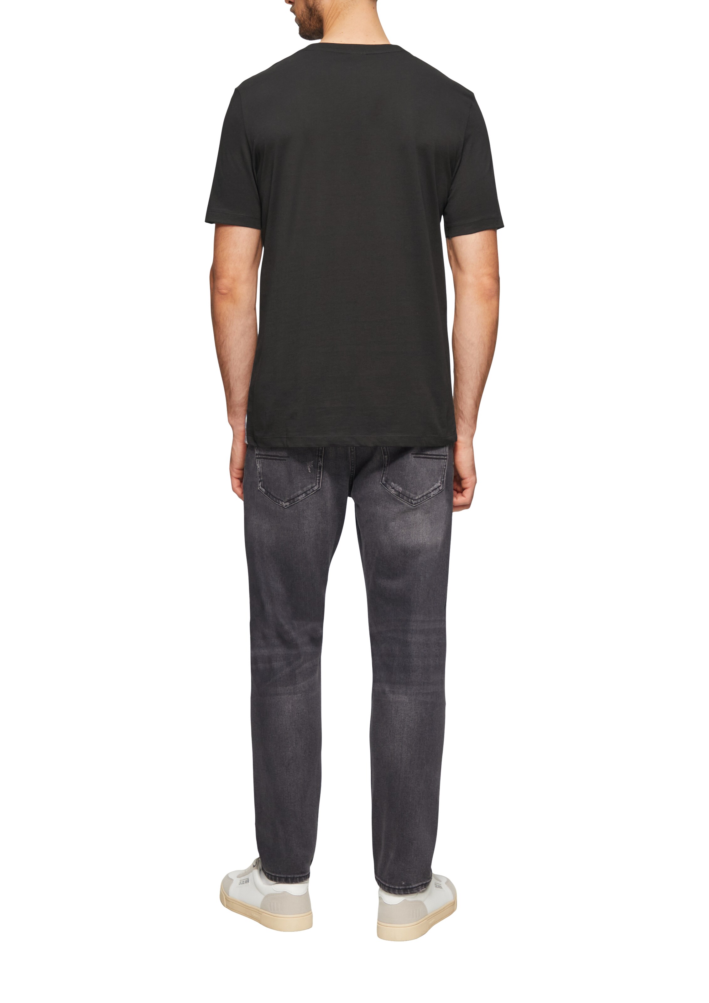 s.Oliver T-Shirt in Schwarz