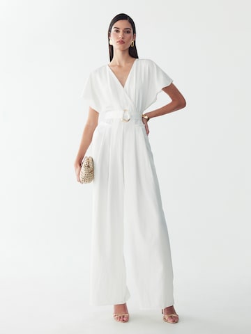 BWLDR Jumpsuit 'Zarah' in White
