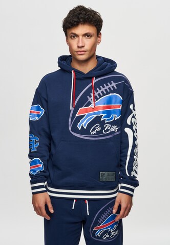 Recovered Sweatshirt 'NFL Bills Go Bills' in Blue