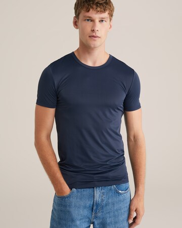 WE Fashion Футболка в Синий: спереди