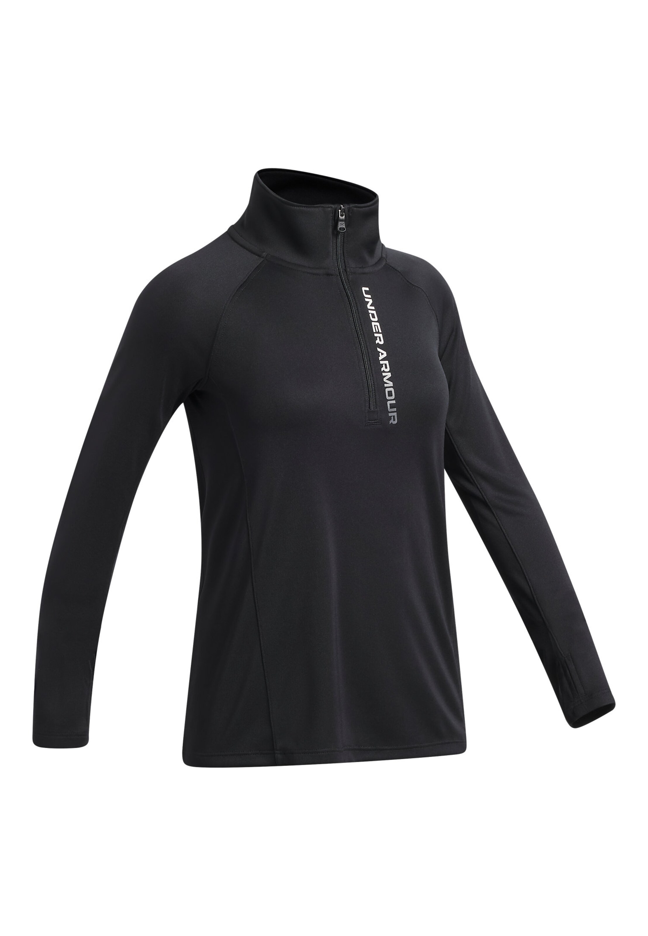 UNDER ARMOUR Functioneel shirt 'Branded' in Zwart