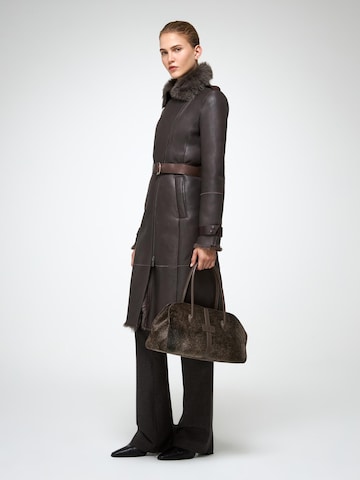 V S P Vinterfrakke 'Lyza' i brun