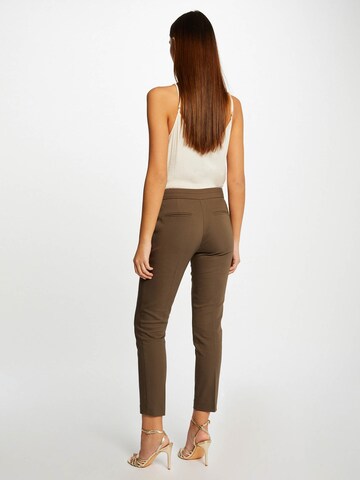 Slimfit Pantaloni di Morgan in marrone
