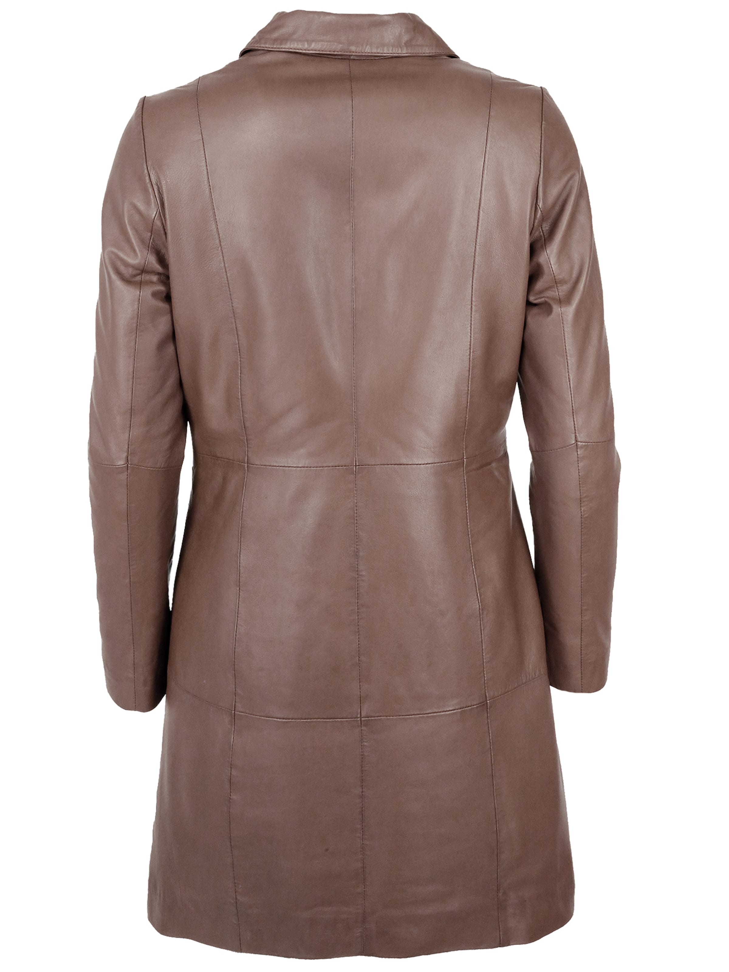 JCC Ledermantel in Braun