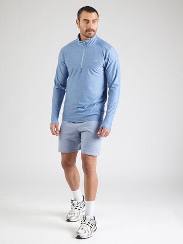 T-Shirt fonctionnel 'Space Dye' new balance en bleu