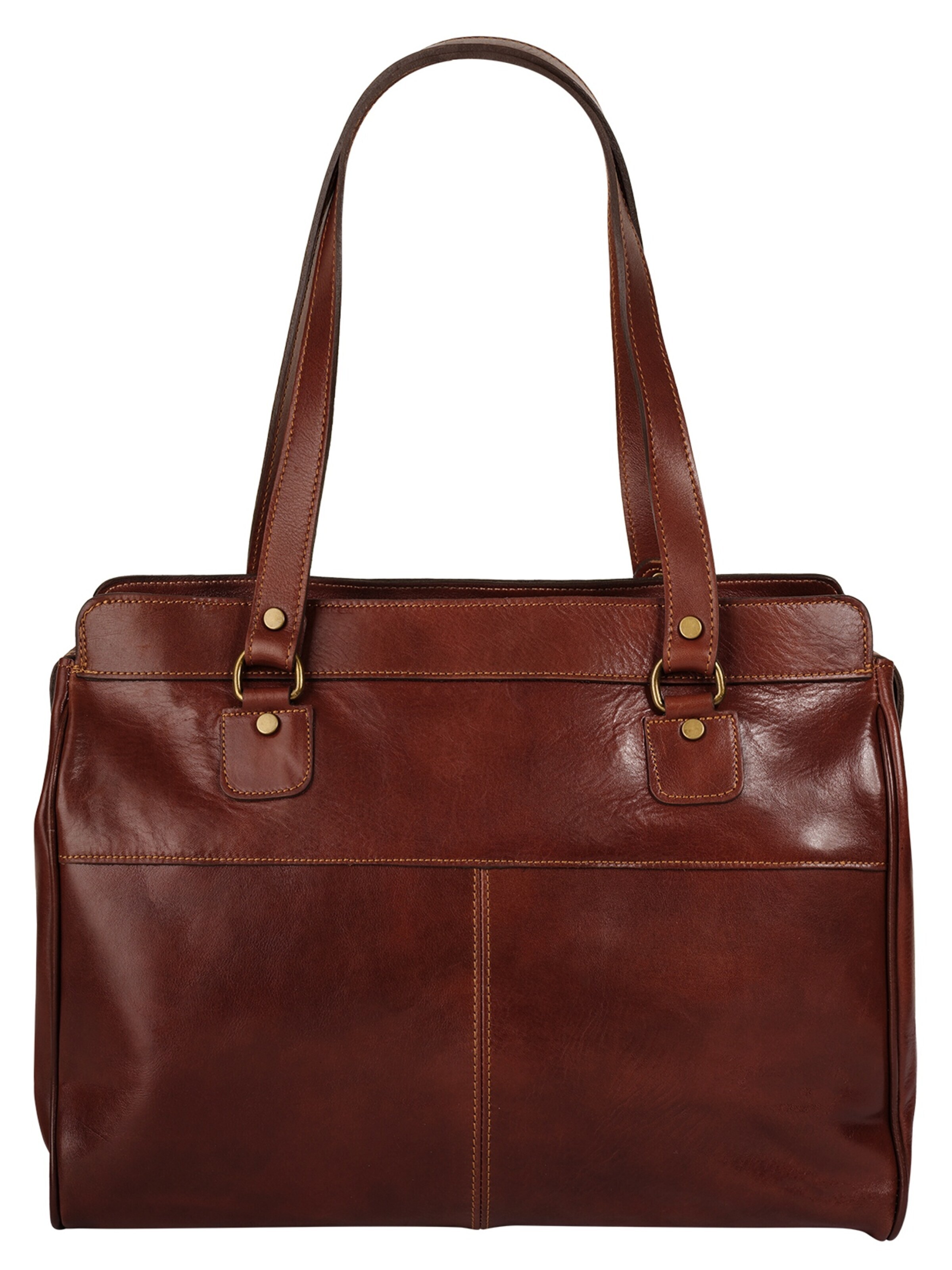 Cabas piké en marron