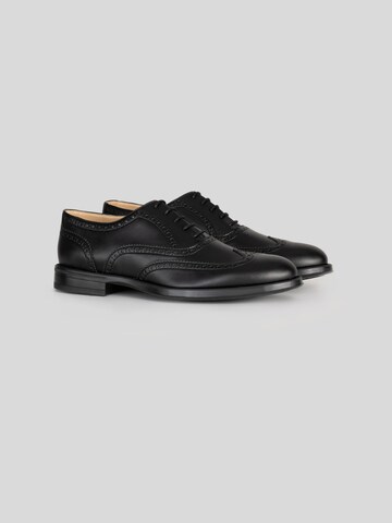 Solari Milano Lace-up shoe 'Brogue' in Black