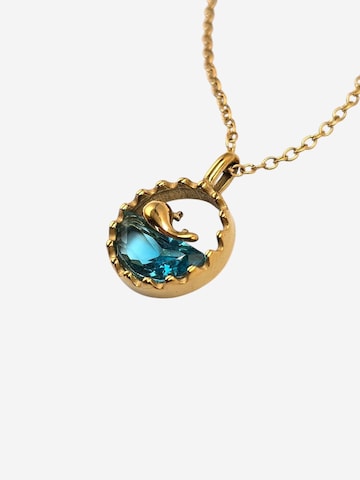 Lakris Jewelry Kæde 'LABOON' i blå