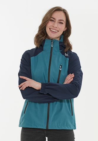 Weather Report Outdoor Jacket 'Camelia W-Pro' in Blue: front