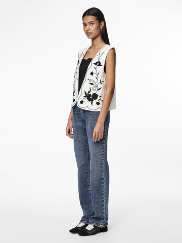 PIECES Vest 'KANHATTEN' i hvid