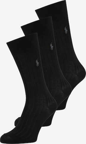 Polo Ralph Lauren Socks 'EGYPT' in Black: front