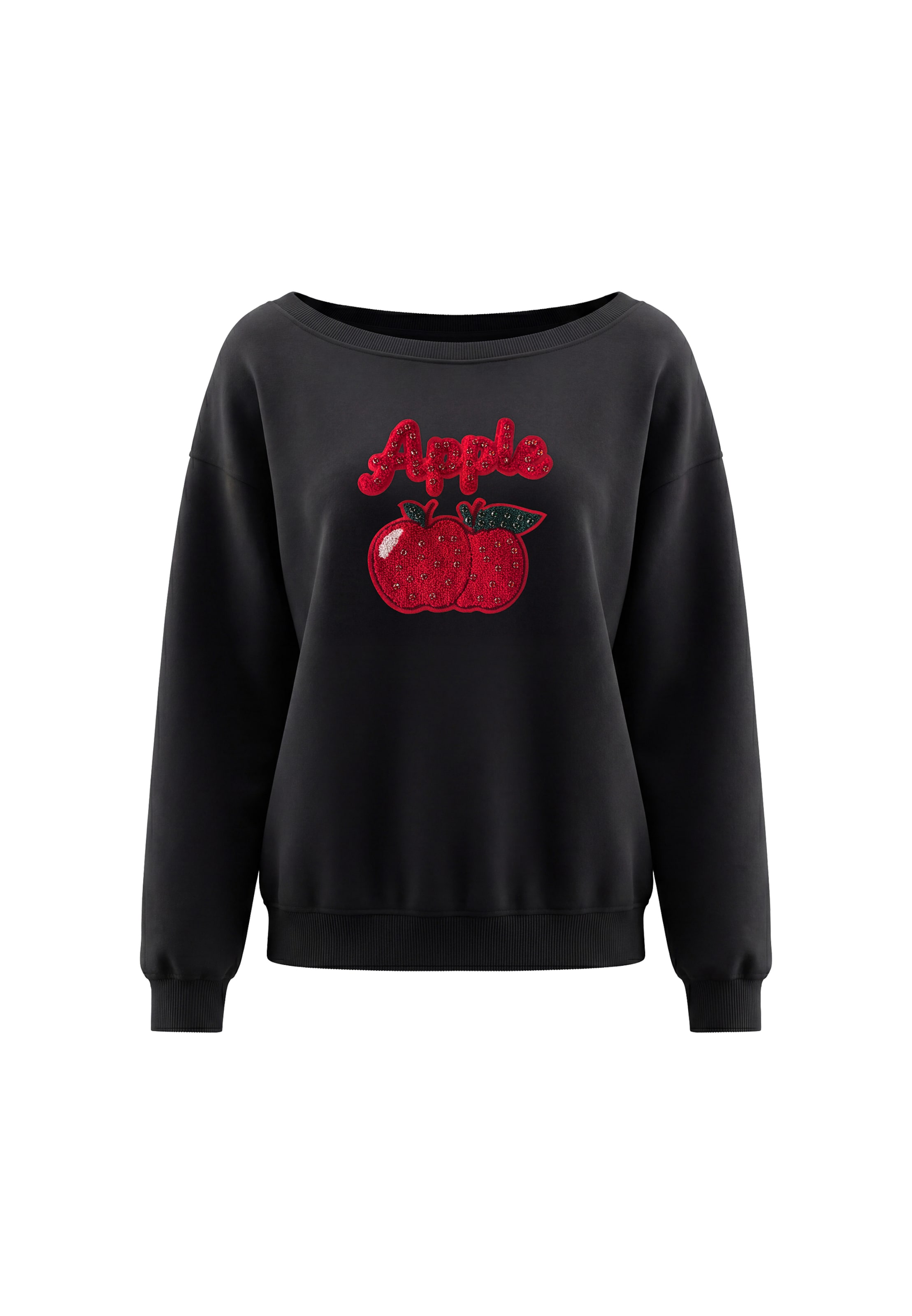 Sweat-shirt MYMO en noir : devant