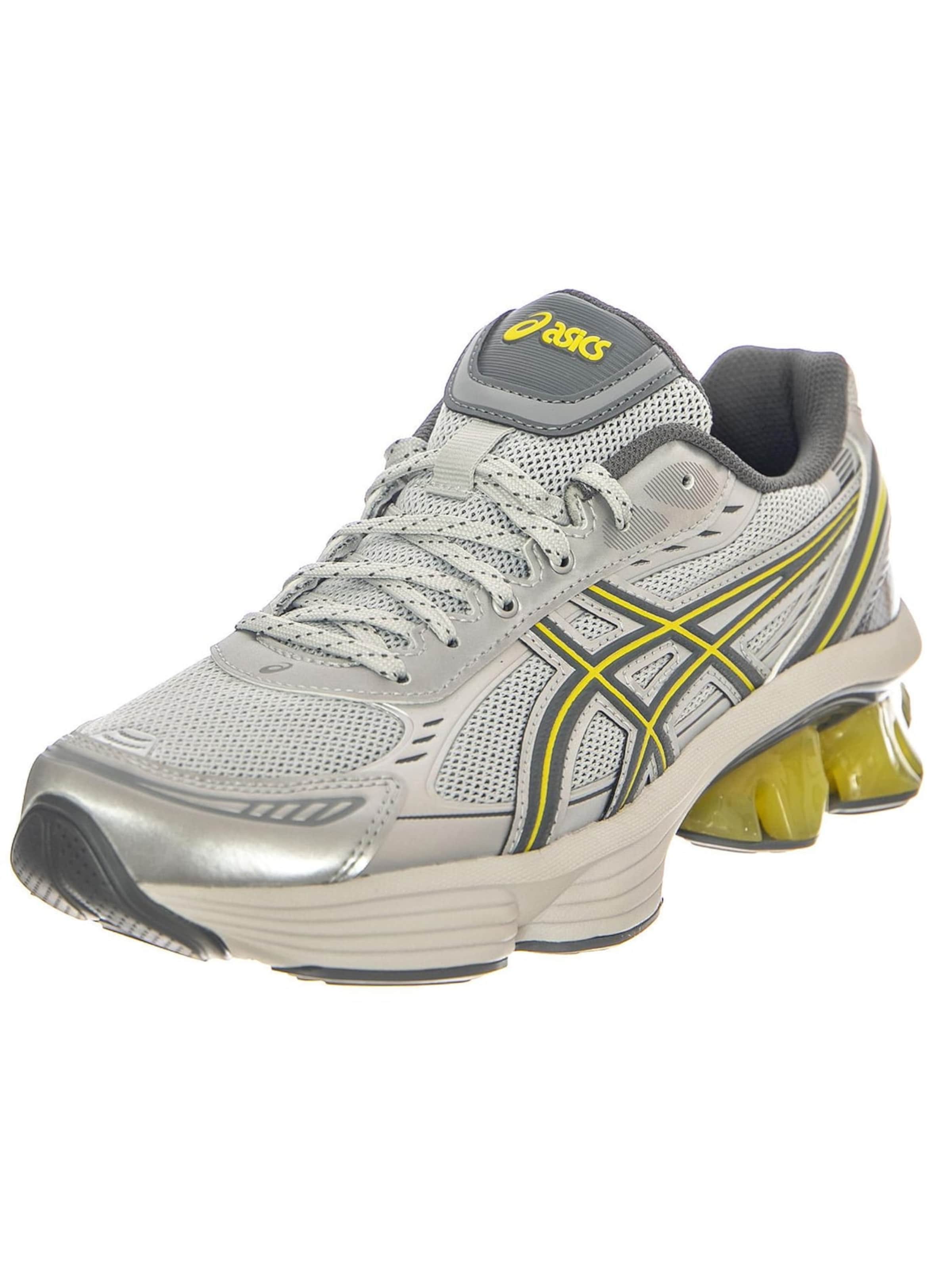 ASICS Buty sportowe sznurowane 'Gel-Kinetic Fuent Glacier Grey / Steel Grey' w kolorze szary: przód