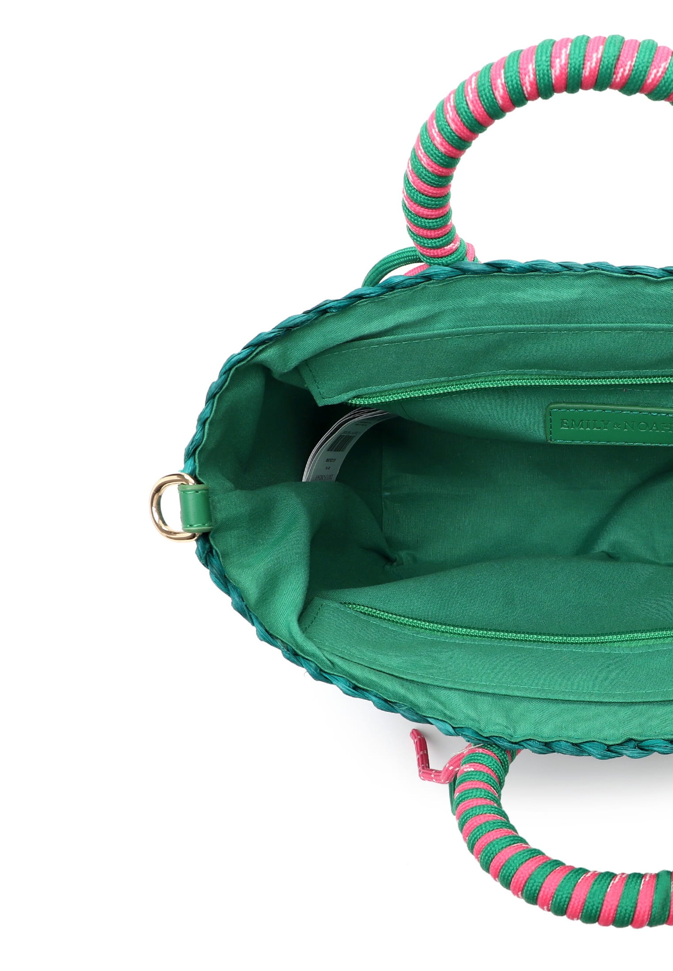 Emily & Noah Shopper 'Jolanda' in Grün