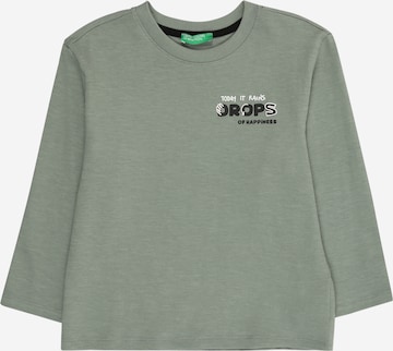 UNITED COLORS OF BENETTON Shirt in Grün: Vorderseite