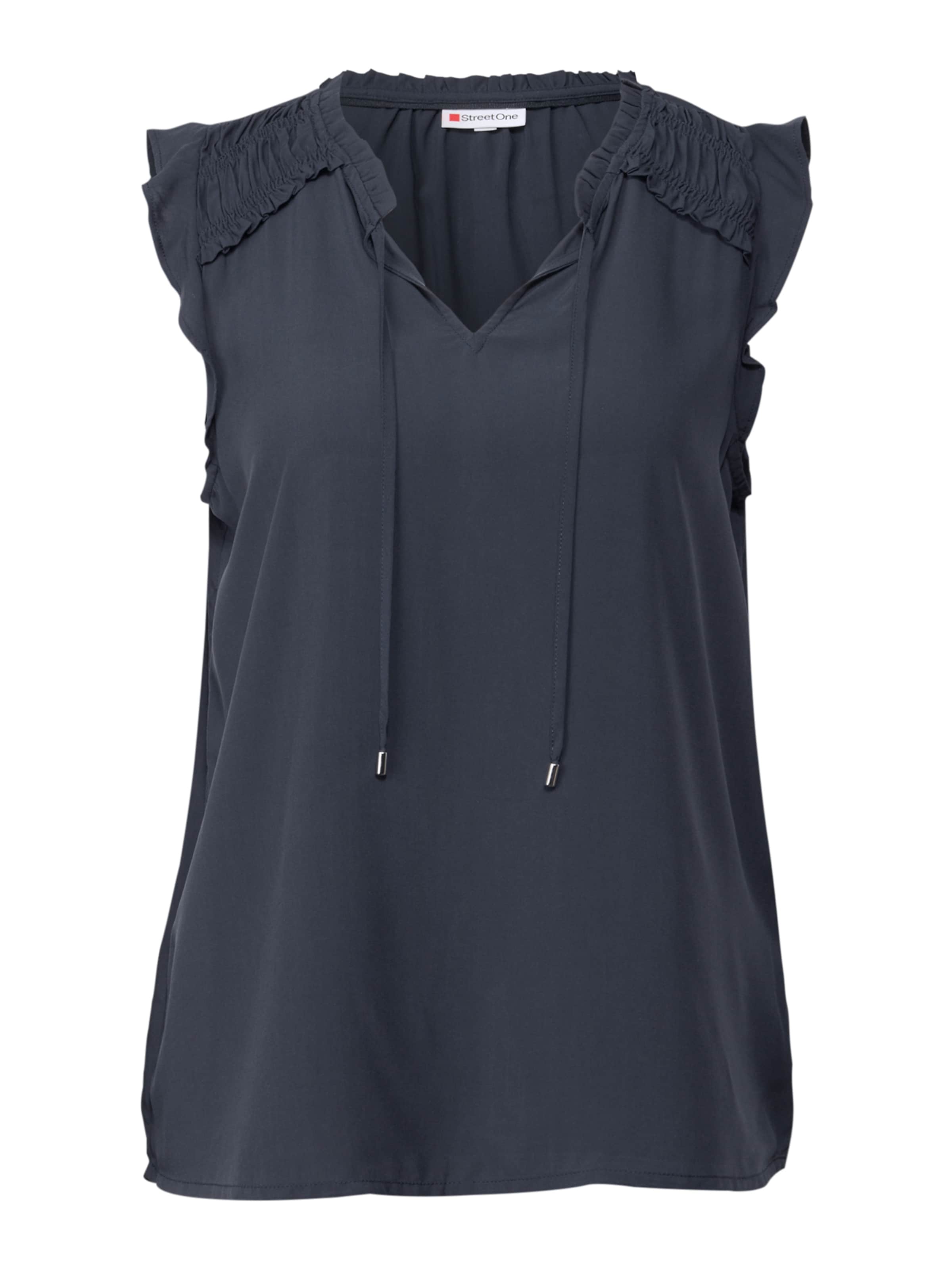 STREET ONE Blouse in Blue: front