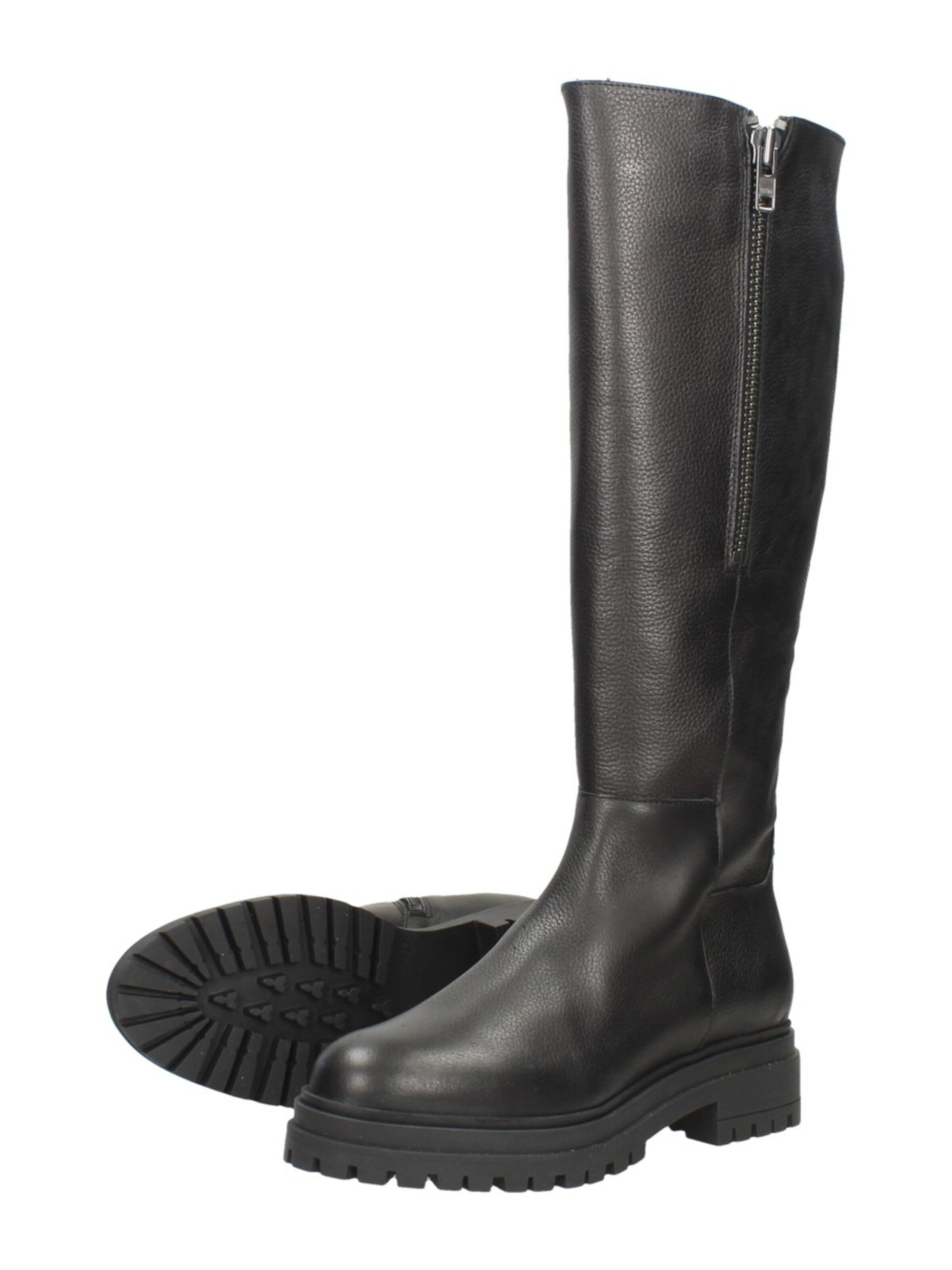 Red-Rag Boots in Black