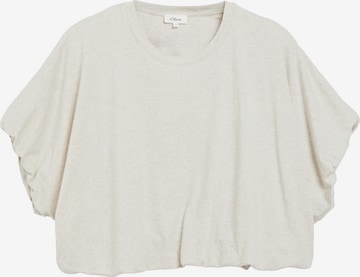 T-shirt s.Oliver en beige : devant