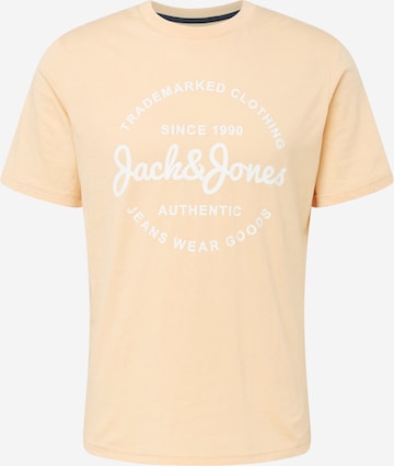 JACK & JONES Футболка 'FOREST' в Оранжевый: спереди