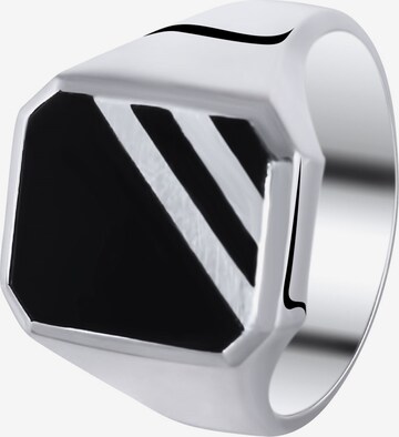 Lucardi Ring in Silver: front