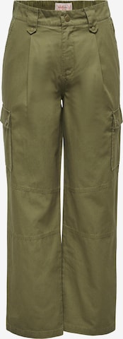 ONLY Regular Cargo Pants 'NEW SAIGE' in Green: front